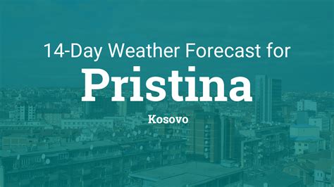 kosovo weather forecast